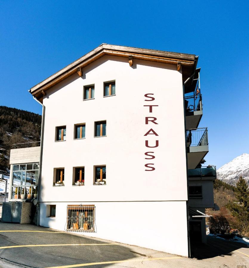 Kulinarik & Geniesser Hotel Strauss Fiesch Eksteriør billede